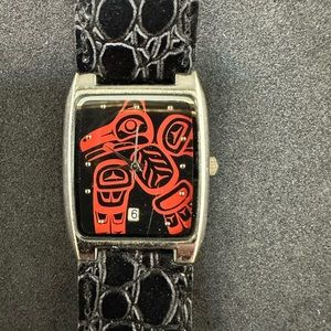 Unique Oscarado modern art watch. Swiss parts.